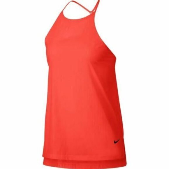 NEW NIKE Dri-Fit‎ Flex Running/Training Tank Coral - Picture 1 of 2